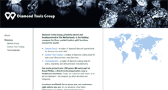 Desktop Screenshot of diamondtoolsgroup.com